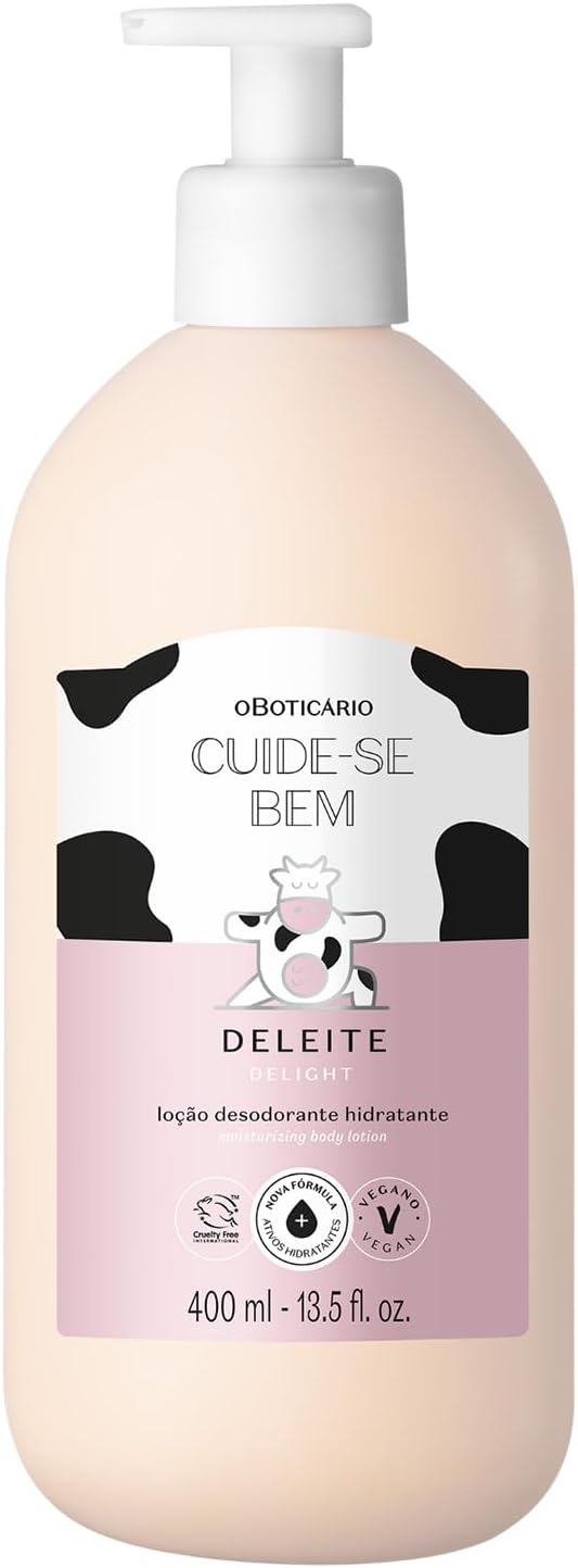 O Boticário Cuide-Se Bem De Leite Delight Moisturising Body Lotion 400ml
