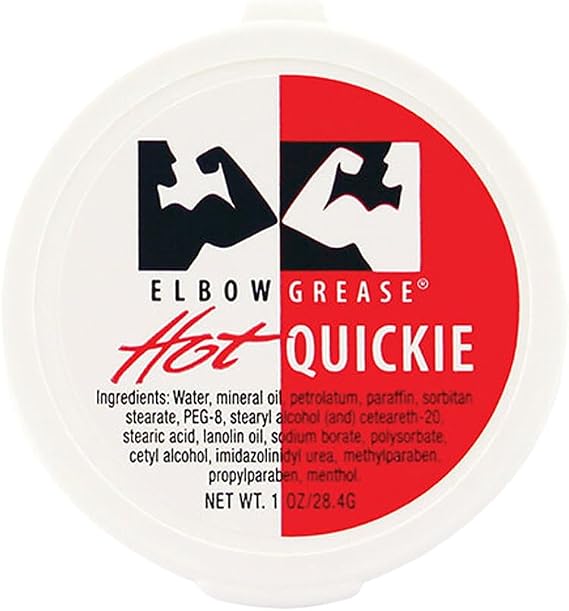 Elbow Grease Hot Quickies Cream, 1 Ounce