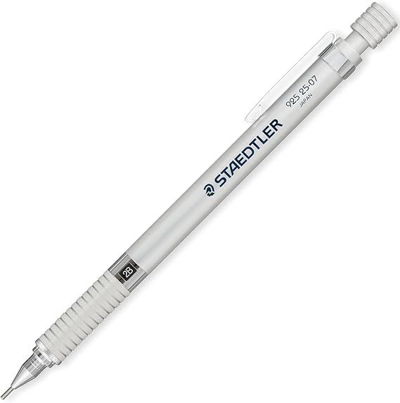 STAEDTLER Mechanical Pencil, 0.7mm, Drafting Mechanical Pencil, Silver Series, 925 25-07