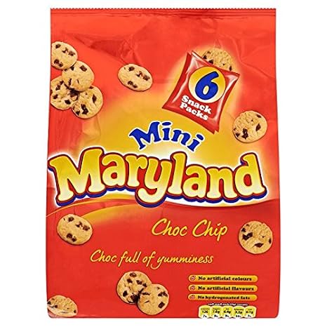 Maryland Mini Chocolate Chip Cookie 6 Pack