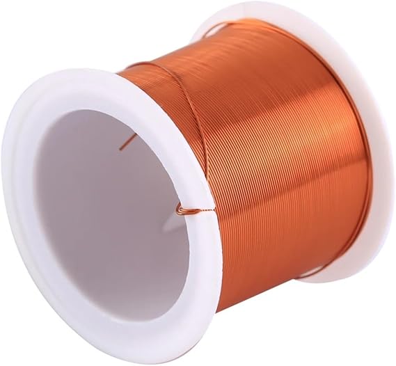 Coil Copper Wire0.1mm 0.2mm 0.3mm 0.4mm 0.5mm 0.6mm 0.7mm 0.8mm 1.20mmCable Copper Wire Magnet Wire Enameled Copper Winding Wire(0.1mm 50m)