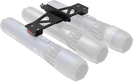 Waydoo Subnado Multi-Engine Mounting Plate and US Fin Box Mount Board Bracket for Subnado Underwater Scooter