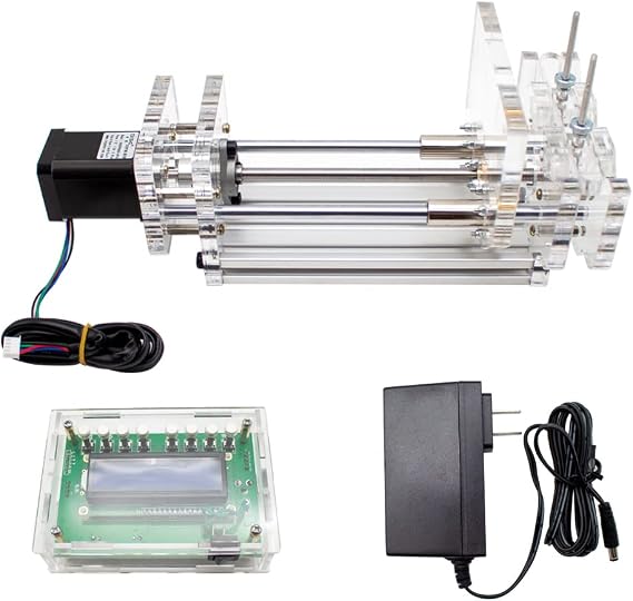 3-Channel Lab Syringe Pump Precision Liquid Dispensing Apparatus | 3-Channel Syringe Pump Supporting 1ml To 100ml Syringes, 100220v for Lab Sampling & Industrial Glue Dispensing