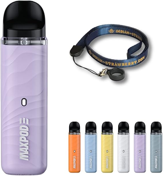Freemax Maxpod 3 15W Pod Kit Ultra MTL Solution + Neck Strap Set Purple