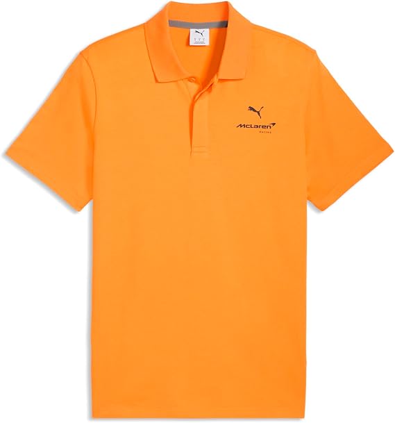 PUMA Mens Mclaren X Small Logo Short Sleeve Shirt Casual Casual - Black