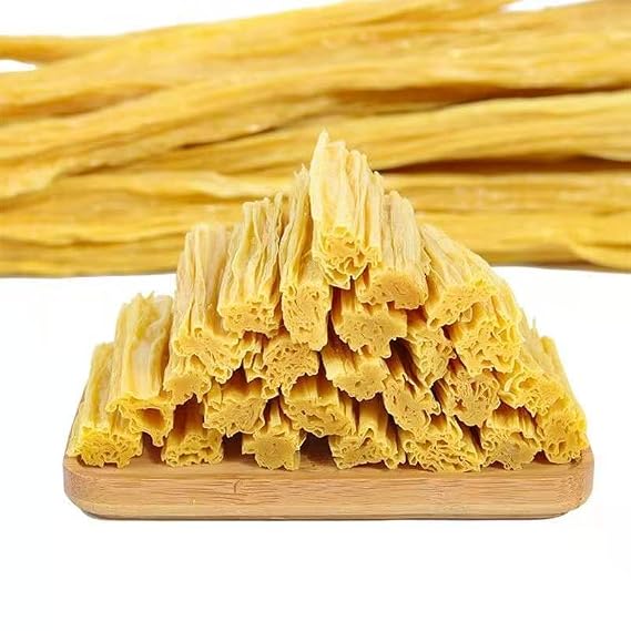 Dried Beancurd Sticks, Asian Tofu Yuba, Good Source Of Protein, Non-GMO, Vegan, Great Gourmet Gift, 17.61 oz