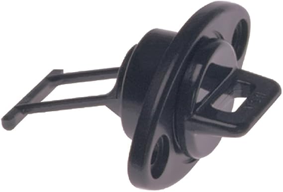 Drain Plug 1" Black