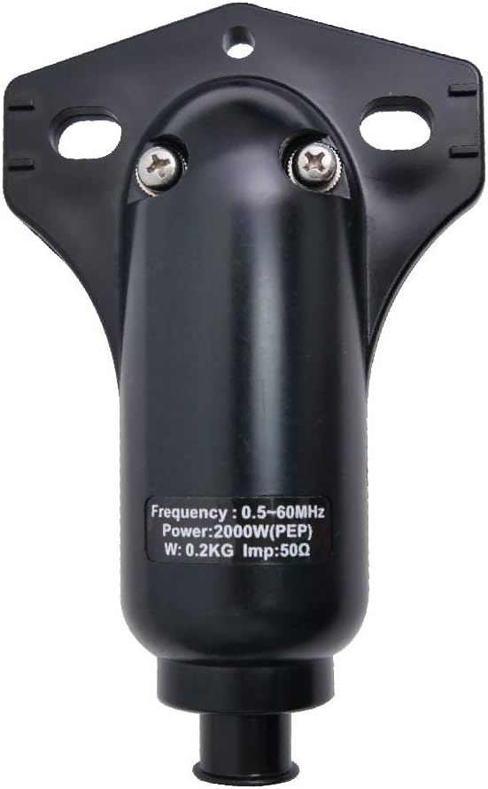 GABIL GRA-BA2000 1:1 Current Balun 0.5 to 60 MHz 2000 W PEP | Outdoor HF current balun for wire antennas, SO 239 feedline, up to 2000 W PEP