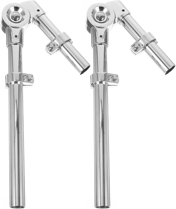 Totority Drum Hanging Bracket for Tom Drums Adjustable Heavy-Duty Metal Stand Fits 816 Space-Saving for Gigs and Rehearsals for Percussionists, Drummers, Band Setups