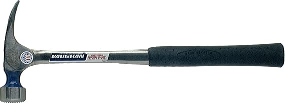 Vaughan 121-00 RCF2 California Framer Steel Eagle Hammer, Milled Face, 19-Ounce