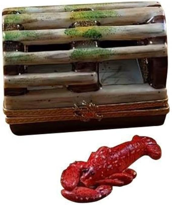 LIMOGES BOUTIQUE Lobster Trap w Removable Lobster