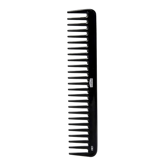 Uppercut Deluxe CB11 Rake Comb for Men Wide Tooth Styling Comb for Modern Classic Hairstyles, Hard Rubber Barber Comb, Creates Natural Texture & Relaxed Finish, Pro Barbershop Hair Styling Tool