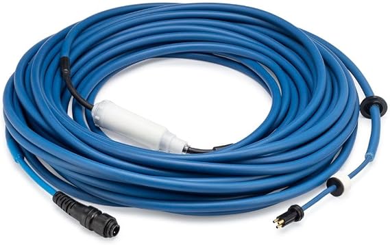Dolphin Genuine Replacement Part Durable 98 FT Blue Cable with Swivel for Tangle-Free Operation for Commercial Models 9995747-DIY