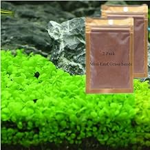 2 Pack Aquarium Plants S.e.e.ds for Fish Tank - Mini Leaf, Aquarium Foreground Decor, Easy-to-Grow Real Carpet Plants for Fish Tanks