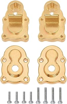 FMS FCX24 Brass Portal Axle Counterweight 1/24 Model Car Remote Crawle Car Upgrade Parts (Rear Axle Mount)