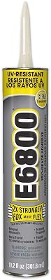 E6800 262011 UV Resistant Pro-Grade Adhesive Cartridge 10.2 fl oz