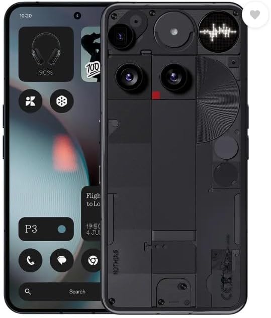 Nothing Phone (3) Smartphone 16GB + 512GB - Black