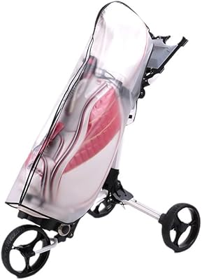 Golf Bag Rain Cover Waterproof Rain Cover for Golf Bag PVC Golf Bag Cover Hood Club Bags Raincoat for Golfer
