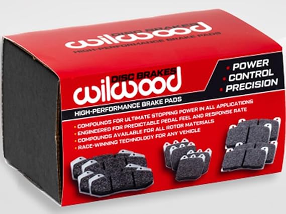 Wilwood 150-10-D0340K SmartPad BP-10 Brake Pad Set, Plate #D340