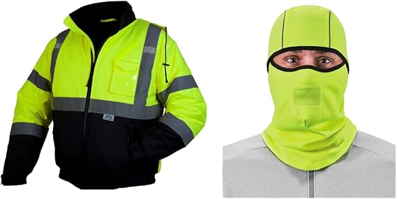 Pyramex Safety Bomber Jacket with Quilted Lining