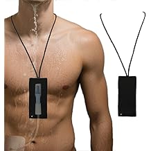 Peritoneal Dialysis Catheter Shower Cover, Peritoneal Dialysis Catheter Holder for Baxter 5C4482 5C4483, PD Safe Shower Support for Men and Women (Black)