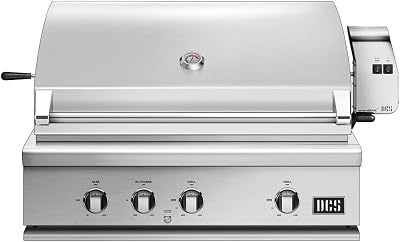 Dcs Professional 36-inch Built-in Propane Gas Grill With Rotisserie - Bh1-36r-l