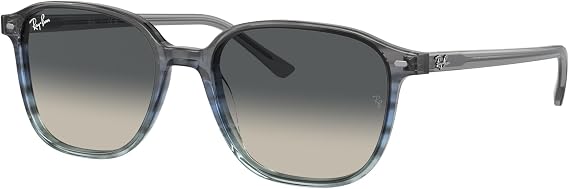 Ray-Ban 0RB219313817151 Leonard Striped Gray Gradient Blue Grey Gradient Lens
