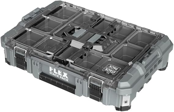 FLEX STACK PACK Storage System Organizer Box - FS1301