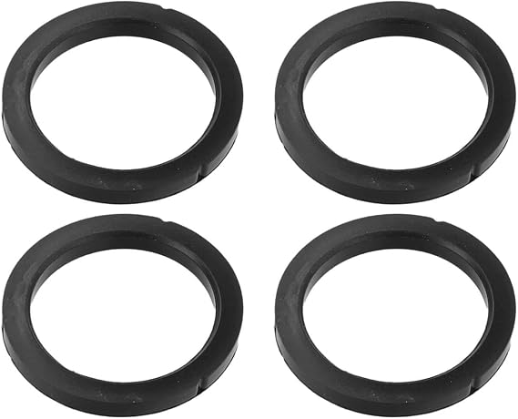 E61 Silicone Brewing Head Gasket for Gaggia Coffee Machine, 73x58x8.5mm Heat Resistant Seal for Ring, for Essential Replacement E61 Group Head, 4 Pack