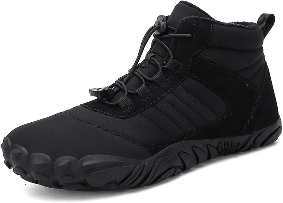 Barefoot Shoes for Women Men Neuropathy, Winter Barefoot Shoes Womens Wide Toe Non-Slip Boots