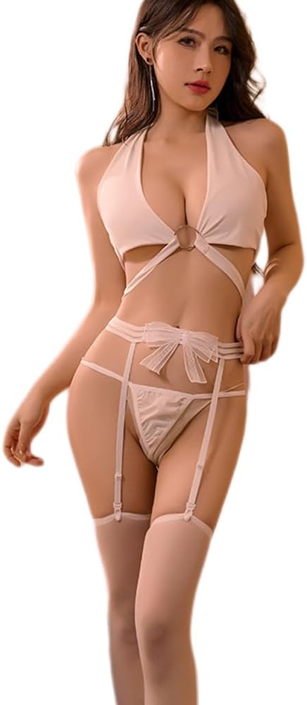 Women's sexy cosplay jumpsuit Japanese anime tight Teddy underwear