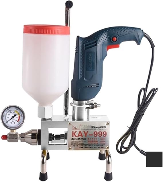 KAY-999 High Pressure Waterproof Grouting Machine 910W Injection Pump Epoxy/Polyurethane Liquid Leakage Tool for Beginners DIY use