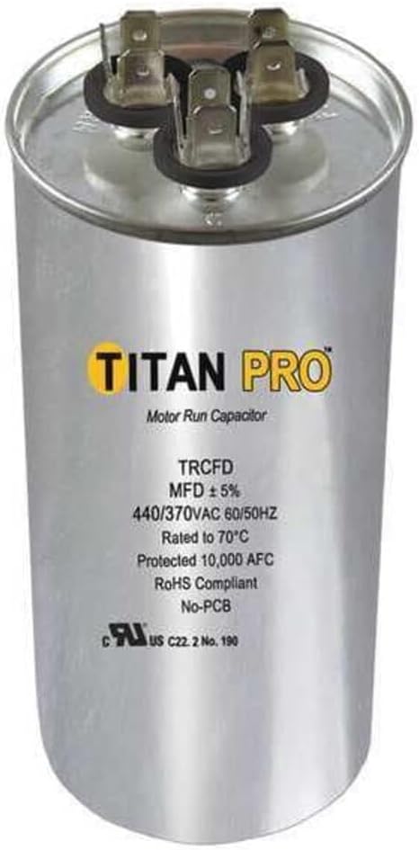 Motor Dual Run Cap, 55/5 MFD, 370-440V