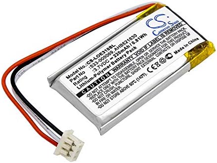 XPS Replacement Battery for Lo_gitech UE4500, MX Vertical, G502, Wireless Headset H600, G Pro Wireless, UE310, UE3500, A-00031, G703 Lightspeed, G304 PN 533-000151, 533-000069, AHB521630