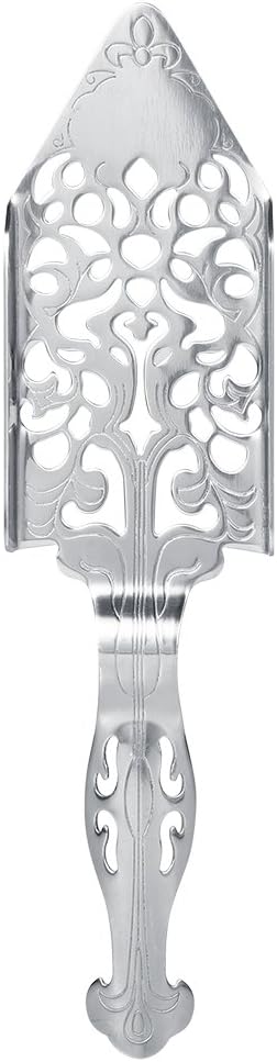 Absinthe Dripper, Vintage Stainless Steel Absinthe Fountain Spoons Wormwood Cocktail Bar Glass Cup Sugar Cube Filter (#1)