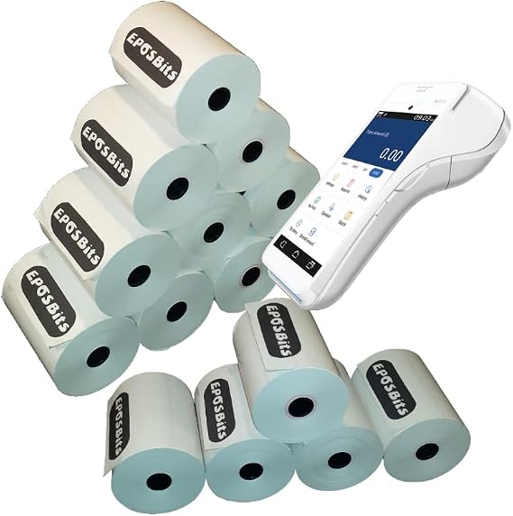 Rolls to Fit Pax A920 PaxA920 A 920 A-920 Dojo Do Jo (15 Rolls) Chip &amp; Pin Credit Card