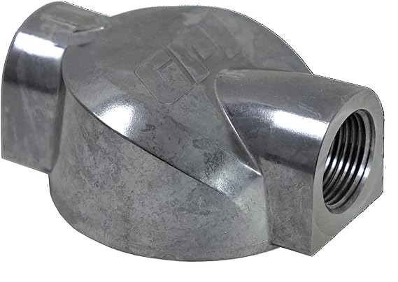 GPI Aluminum Filter Adapter 34 in. NPT X 1 in.-12 UNF (129420-26)