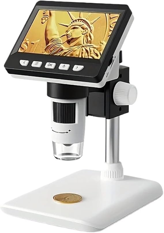 Microscope Digital Microscope 1000x Real Shooting 8 LED Computer Microscope Electronics Biology Versatile Magnification Range