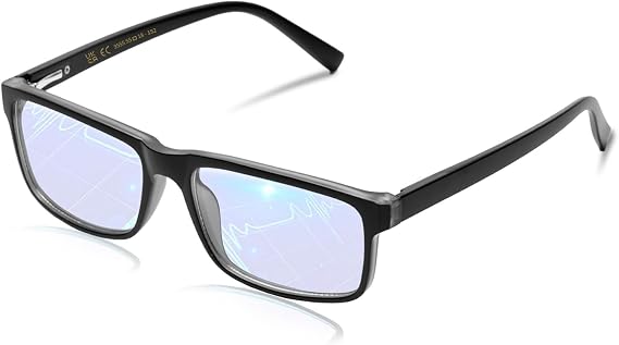 VMJFBJ Blue Light Blocking Glasses For Men/Women Anti-Fatigue Computer Monitor Gaming Improve Sleep Reduce Eye Strain