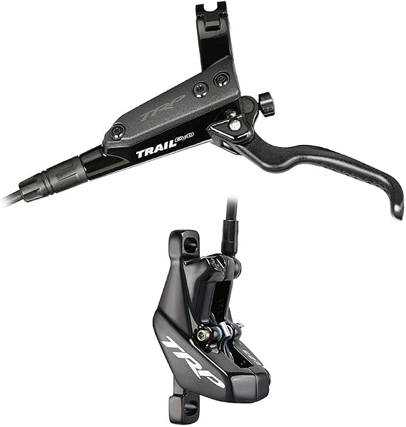 TRP Trail EVO Hydraulic MTB Brake, 4-Piston Calipers, Left Hand Lever