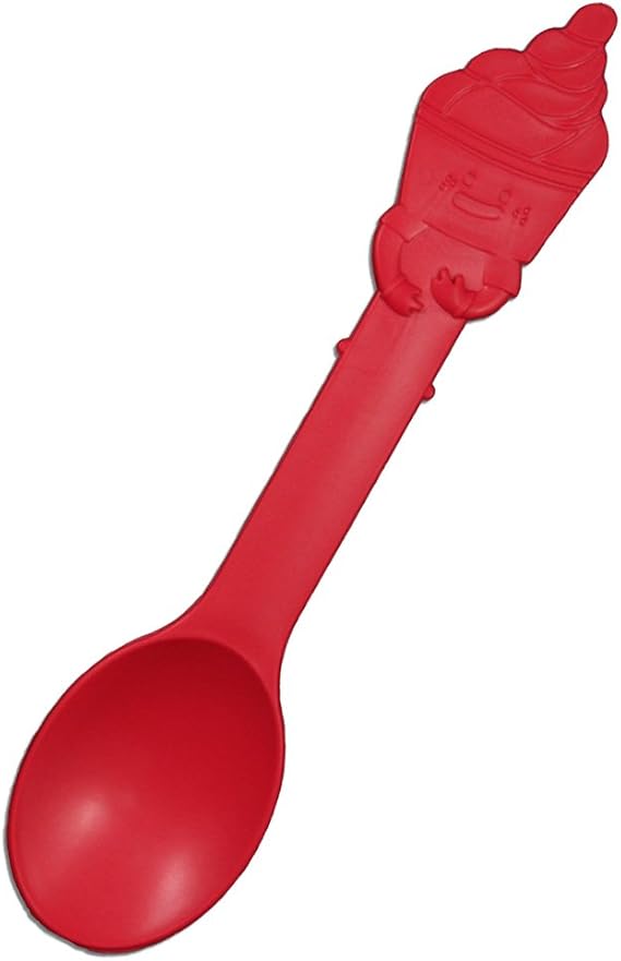 Eco-friendly Swirl Spoon- 1000 Count (Red)