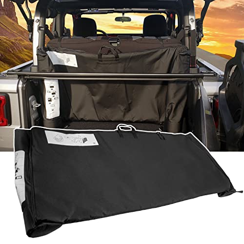Opall [Upgrade Version] Soft Top Window Storage Bag fits for 2018 2019 2020 2021 2022 2024 2025 Jeep Wrangler JL JLU Sports Sahara Freedom Rubicon Unlimited 2 Door & 4 Door Replace Oem 68358392AC