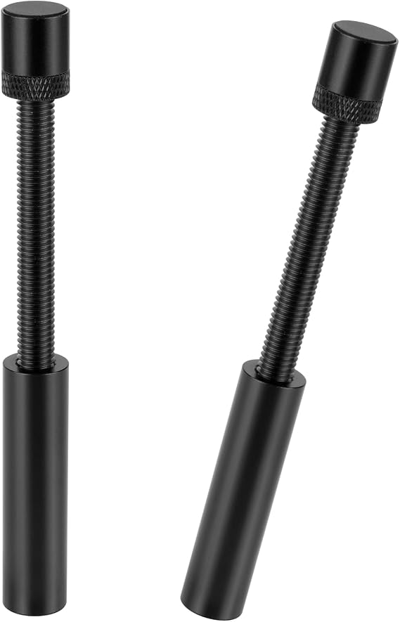 GPU Support Bracket, 2 pcs Graphics Card Support, Aluminum Alloy GPU Sag Holder, Black Gpu Stand Bracket Adjustable 74-120MM for Graphics Card Video Card