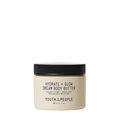 Youth To The People Superberry Dream Body Butter - Firm + Glow Moisturizer | 3% Niacinamide Body Cream for Radiant Skin - Up to 48H Hydration, Visibly Smoother + Softer Skin, Citrus/Woody Scent, Vegan