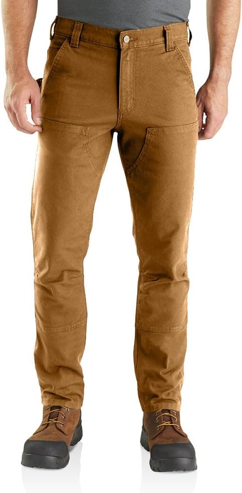 Carhartt Rugged Flex Herren-Utility-Jeans mit doppelter Vorderseite, entspannte Passform