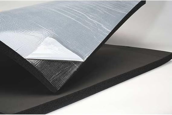 K-Flex USA 36" x 48" Black Elastomeric Insulation Sheet 1/2" Wall 6RSXG3X4048 - 1 Each