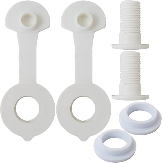Cooler Drain Plug for Cole-Man Coolers with 1.5" Shaft Length,Cooler Drain Plug Kit for Cole-Man Xtreme and Rubbermaid Cooler Models for Most Coolers,White,Pack of 2 (2025 New)