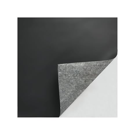 12" x 12" x 1/16" Black Silicone Rubber Sheet, Adhensive 60A Silicone Mat