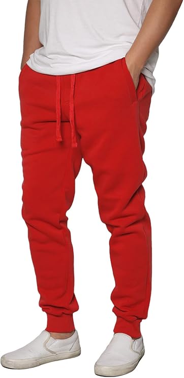 URBANJ Men's Casual Fleece Jogger Sweatpants with Pockets Size S-5XL