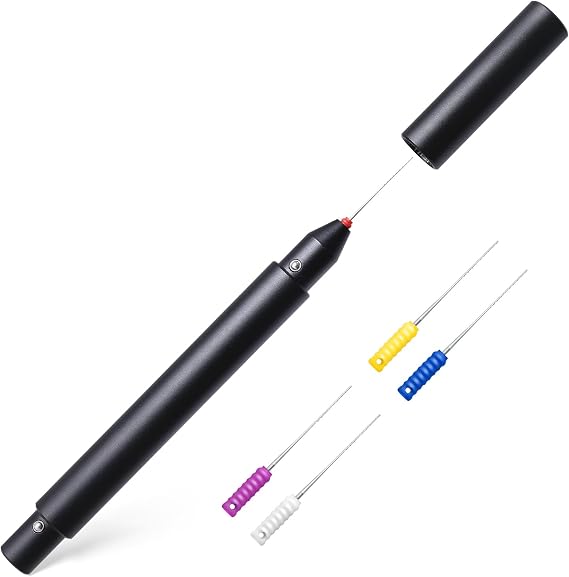 FOSHIO PPF Decon Needle with Extra 4pcs Stainless Steel Micro-Barbed Needle Removal Tool from Adhesive for PPF Installation Vinyl Wrap Tools Window Tint Kit